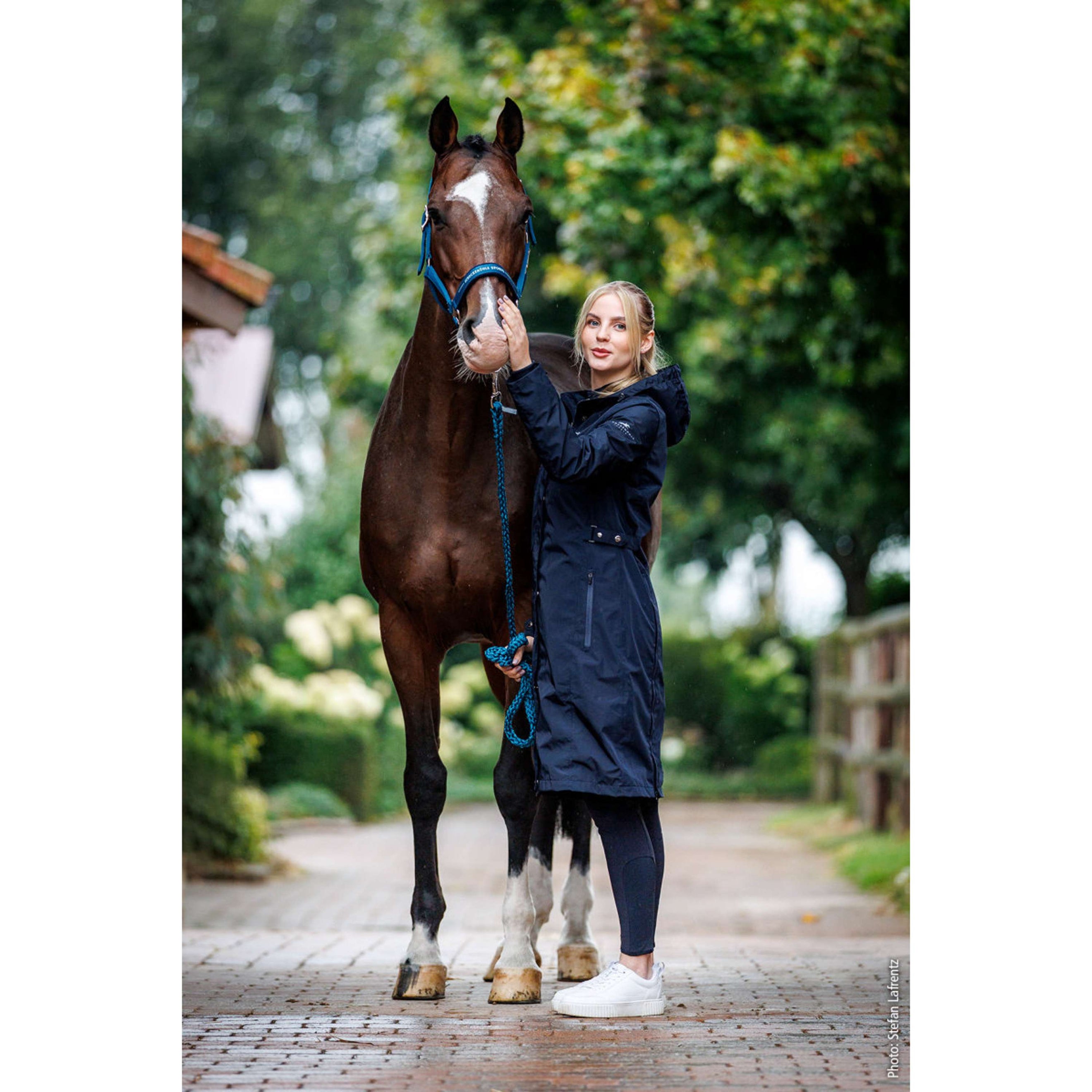 Schockemöhle Long Raincoat SPKaija Style Dark Navy