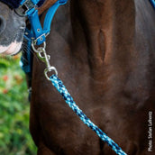 Schockemöhle Lead Rope SP Catch Style Musketon Hook Colonial Blue/Mint/Navy