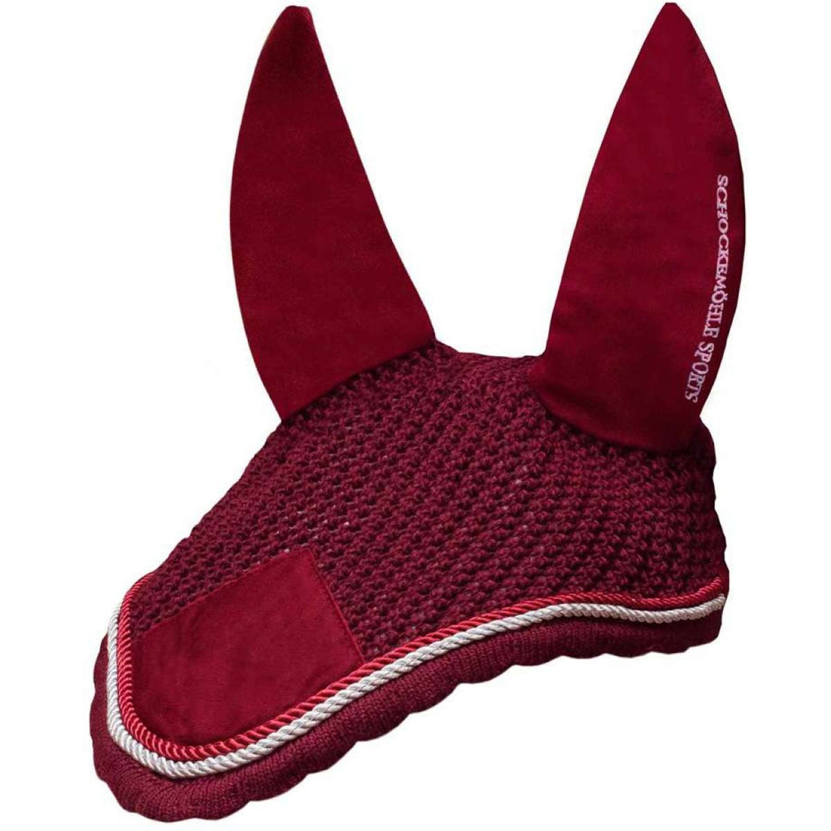 Schockemöhle Ear Bonnet Neo Star Wine