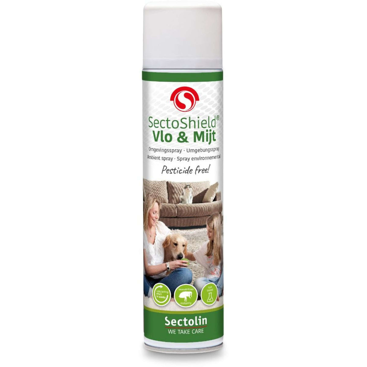 Sectolin SectoShield Fleas and Mites Environmental Spray