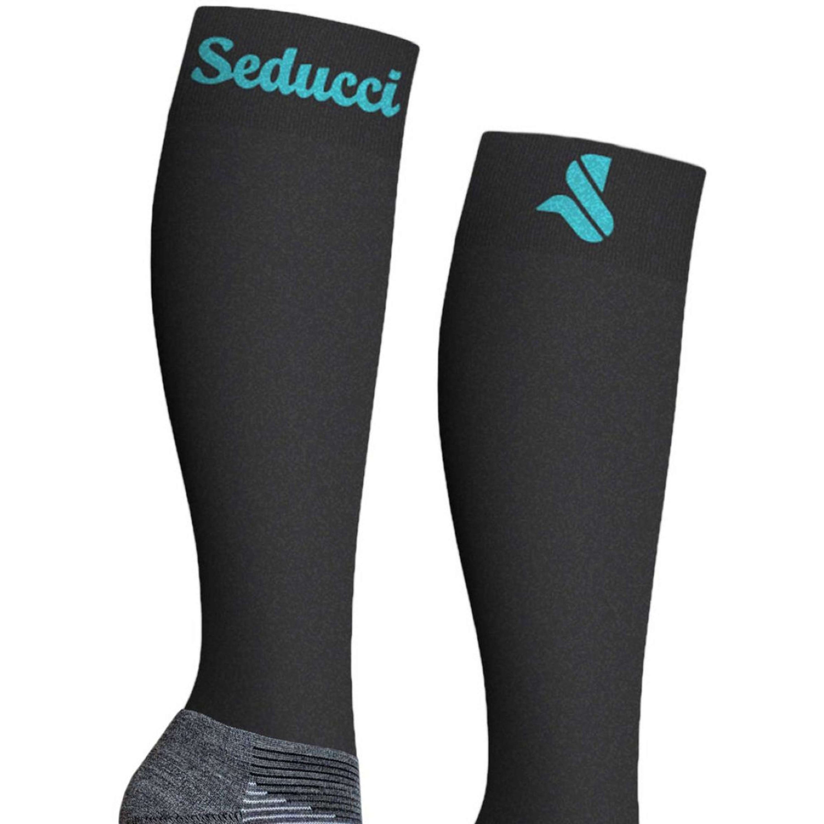 Seducci Socks Pro Wool Iron/Turquoise