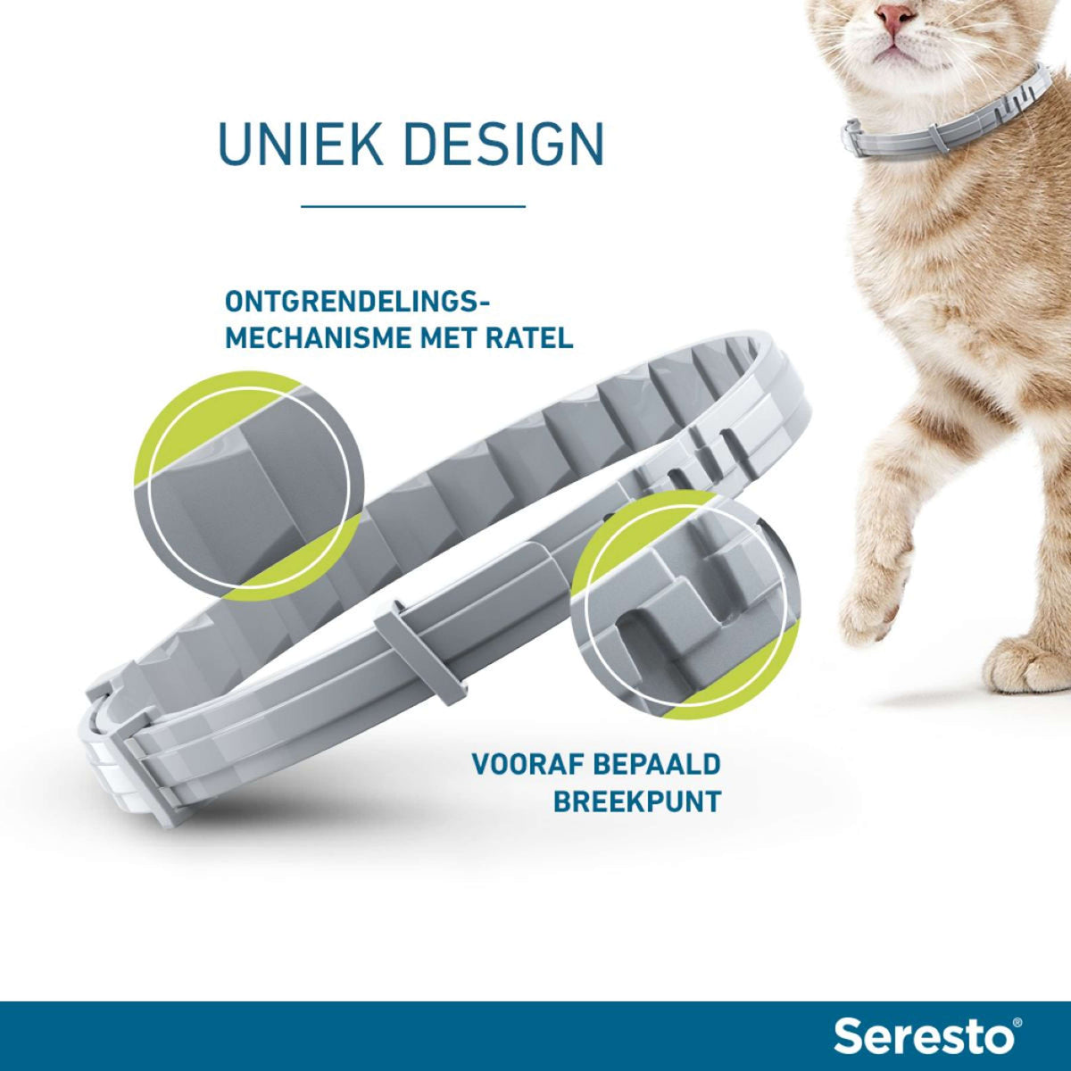 Seresto Tick and Flea Collar Cat to 8kg