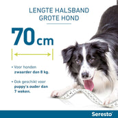 Seresto Tick and Flea Collar Large Dog from 8kg