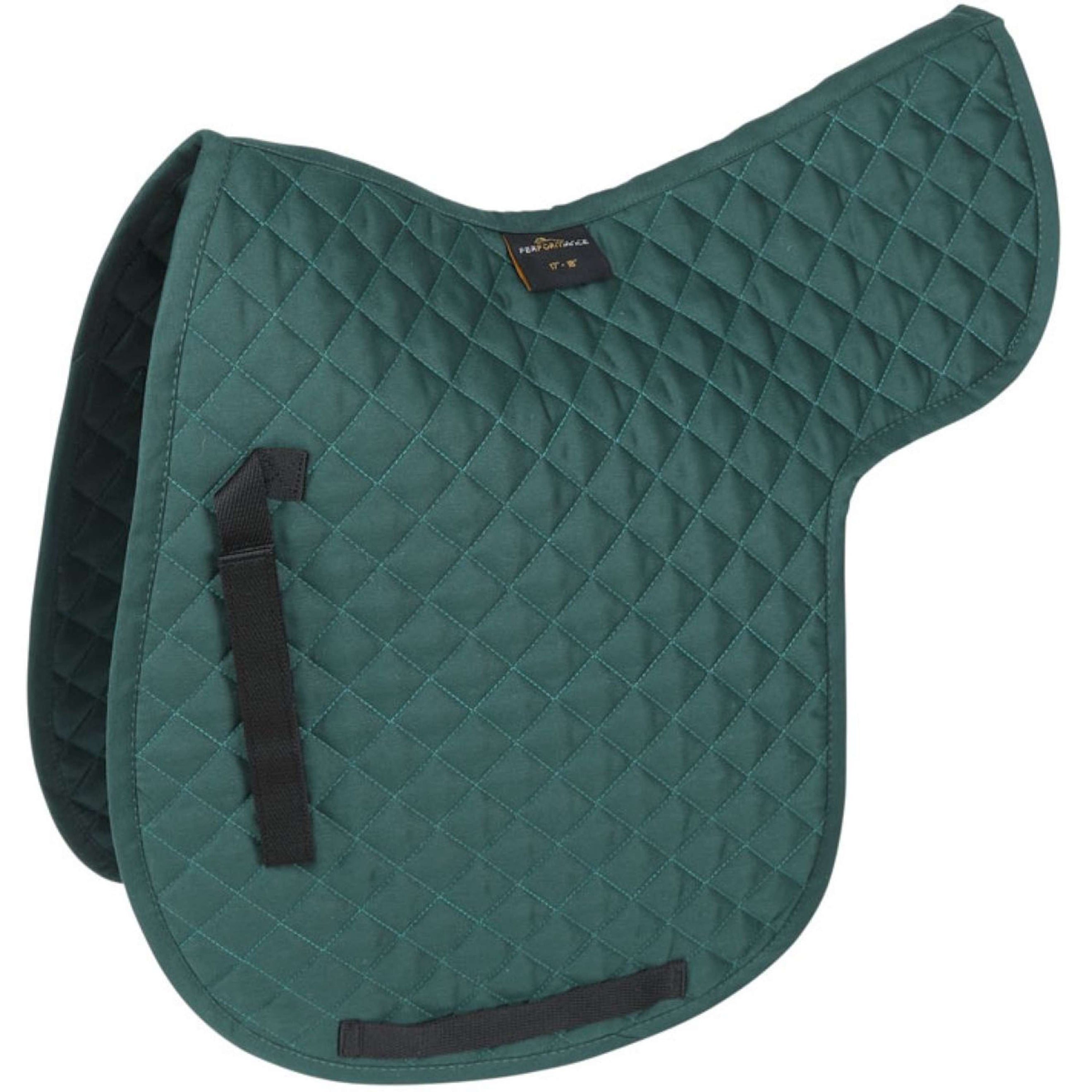 Performance Saddlepad Lite Saddle Shaped Green Performance Saddlepad Lite Saddle Shaped Green