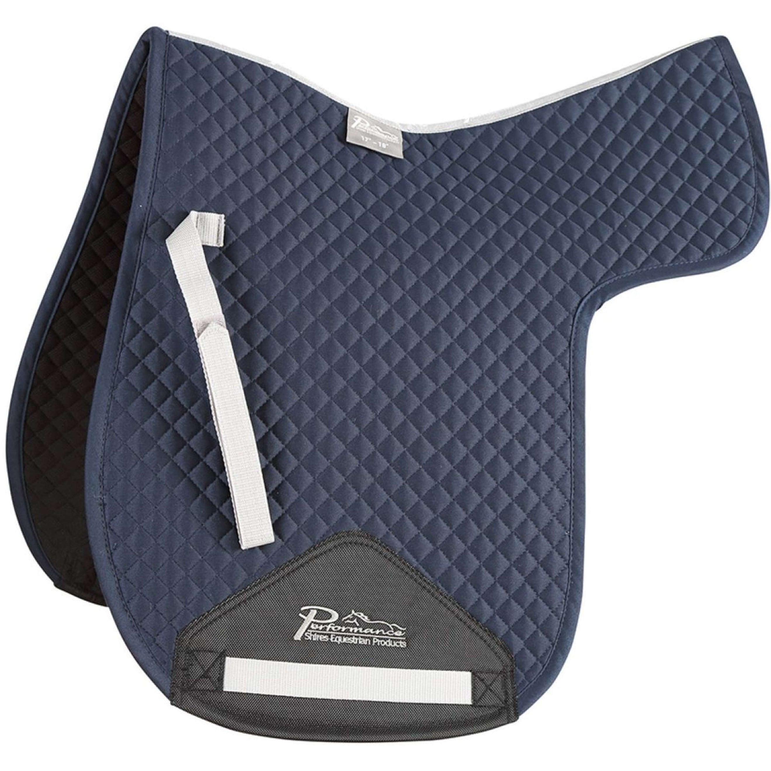 Performance Saddlepad Numnah Navy