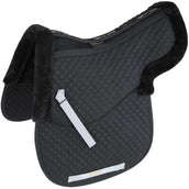 Performance Saddlepad Lined Saddle Shaped Black