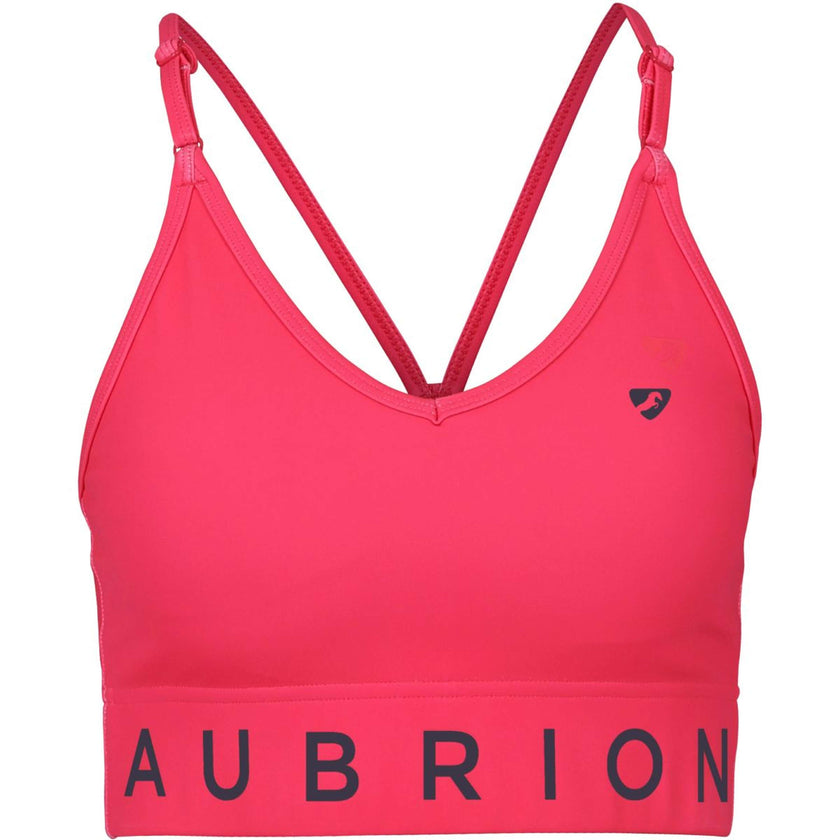 Aubrion by Shires Sports Bra Invigorate Coral