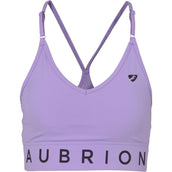 Aubrion by Shires Sports Bra Invigorate Lavender