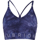 Aubrion by Shires Sports Bra Invigorate Navy Tie Dye