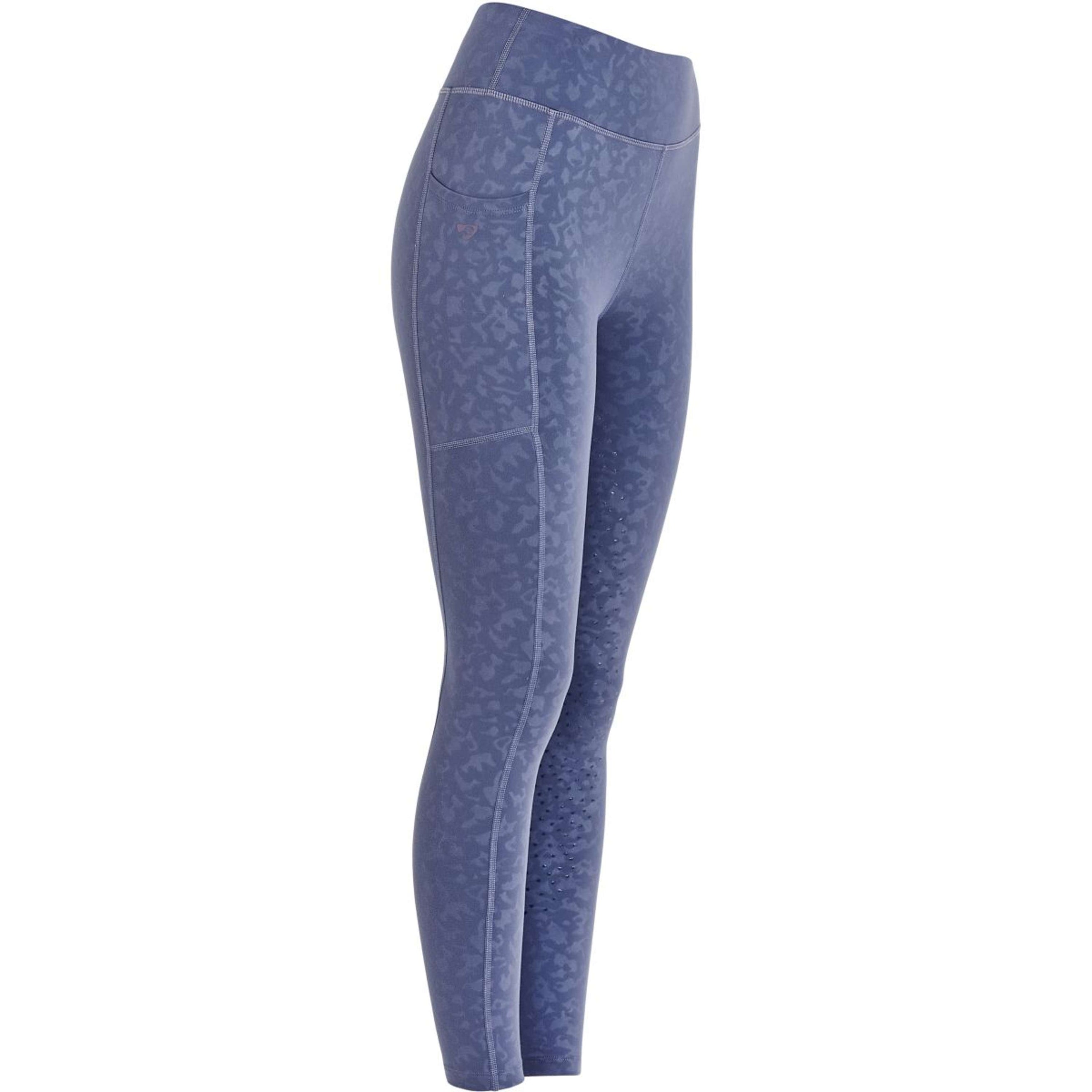 Aubrion by Shires Riding Legging Non-Stop Blue