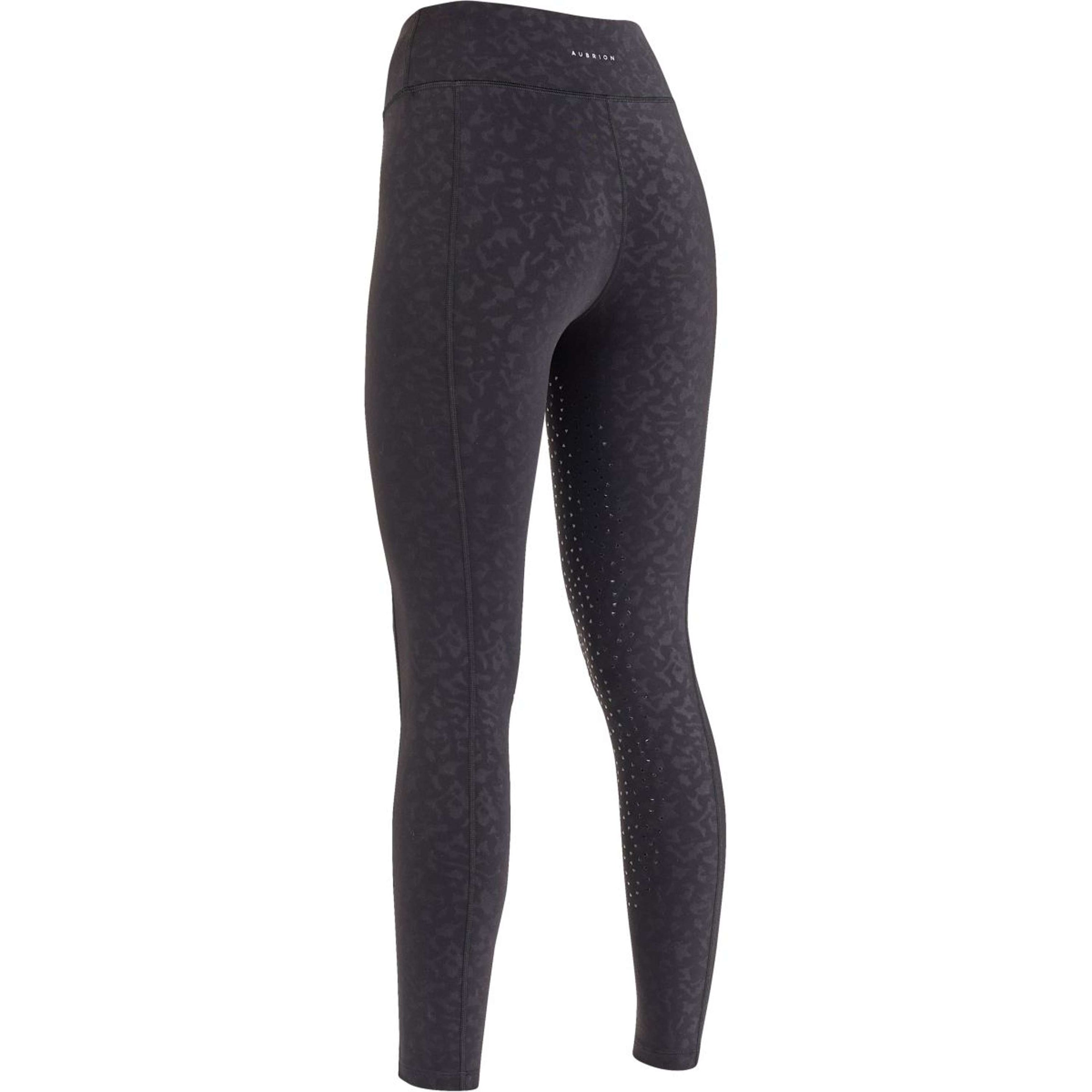 Aubrion by Shires Riding Legging Non-Stop Charcoal