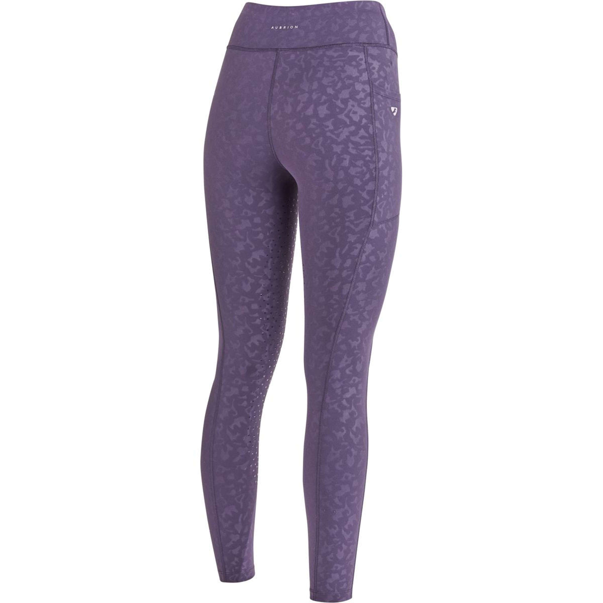 Aubrion by Shires Riding Legging Non-Stop Purple