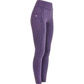 Aubrion by Shires Riding Legging Non-Stop Purple