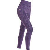 Aubrion by Shires Riding Legging Non-Stop Purple