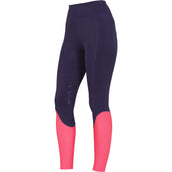 Aubrion by Shires Riding Legging Rhythm Mesh Navy