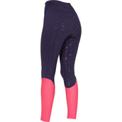 Aubrion by Shires Riding Legging Rhythm Mesh Navy