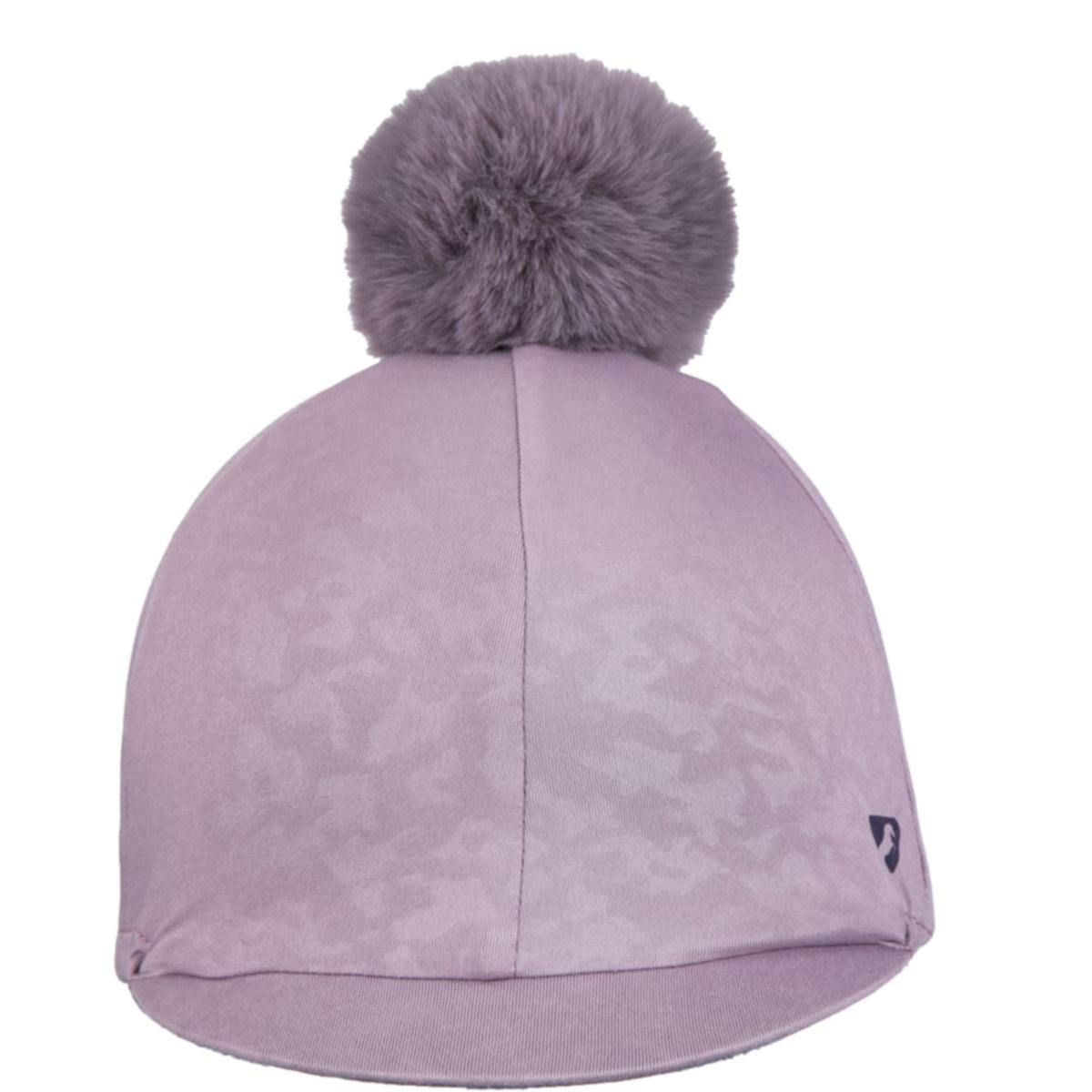 Aubrion by Shires Hat Cover Pom Pom Mauve