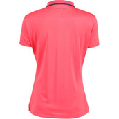 Aubrion by Shires Poloshirt Poise Tech Young Rider Coral