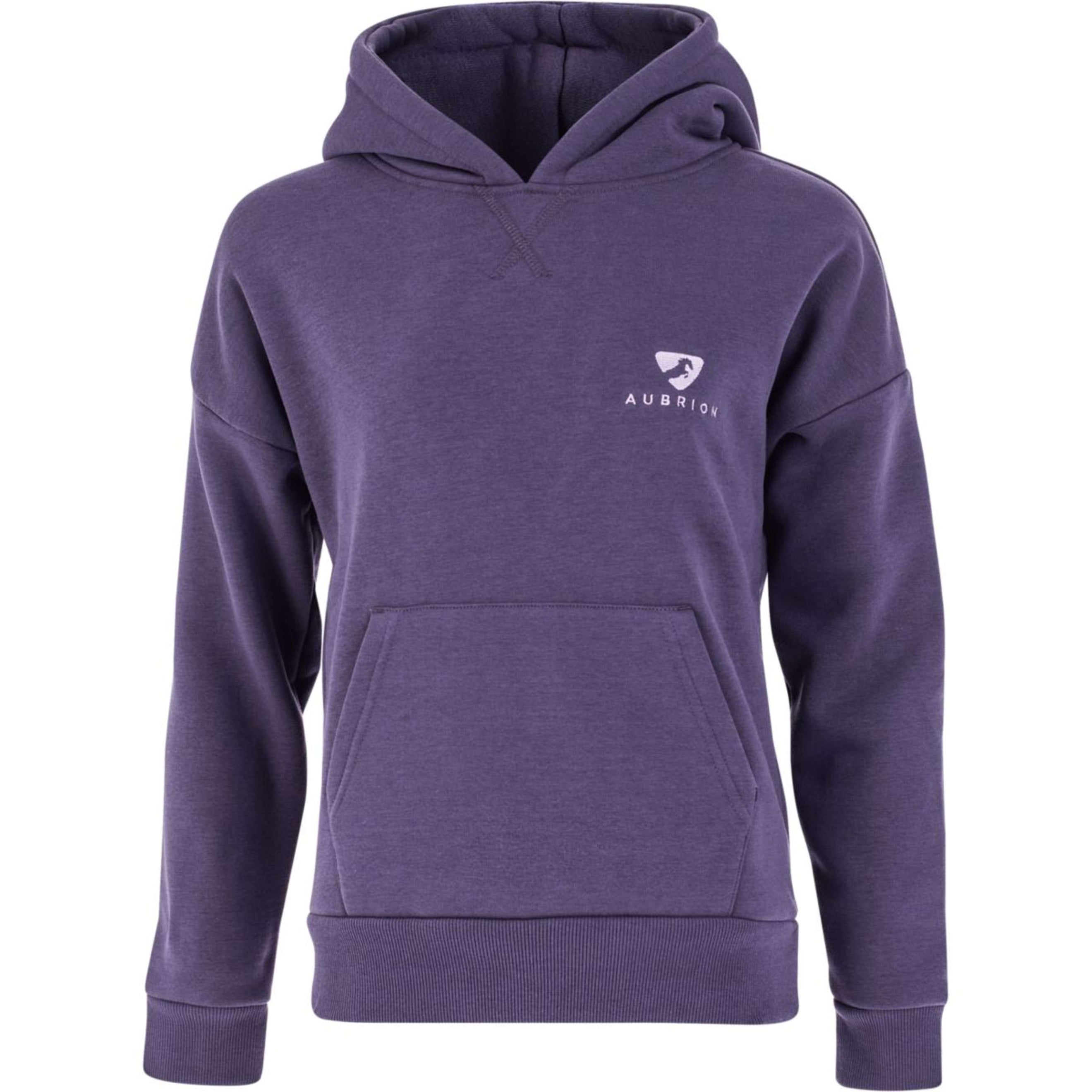 Aubrion by Shires Hoodie Serene Young Rider Purple