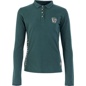 Aubrion Polo Shirt Team Long Sleeves Green