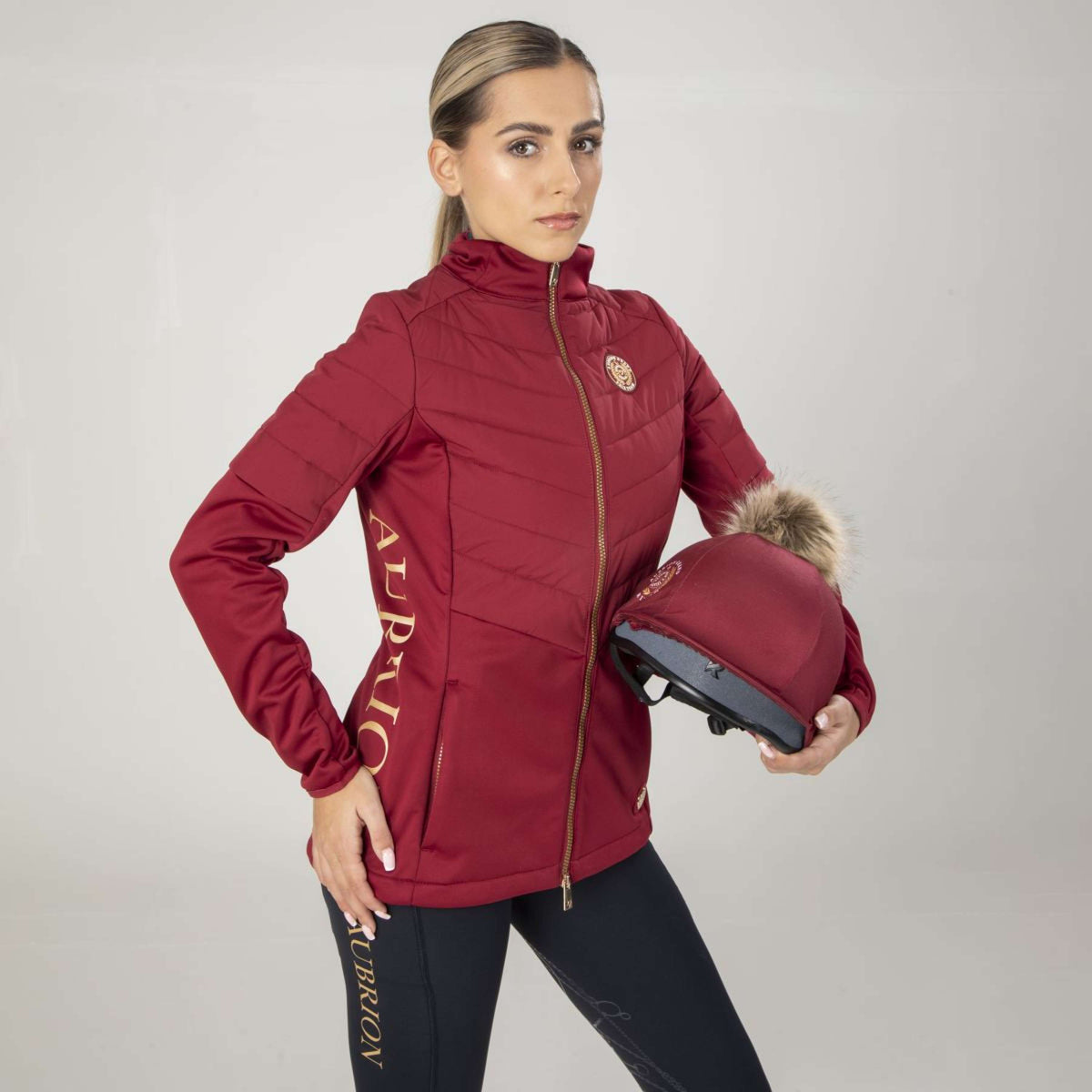 Aubrion Jacket Team Insulated Red