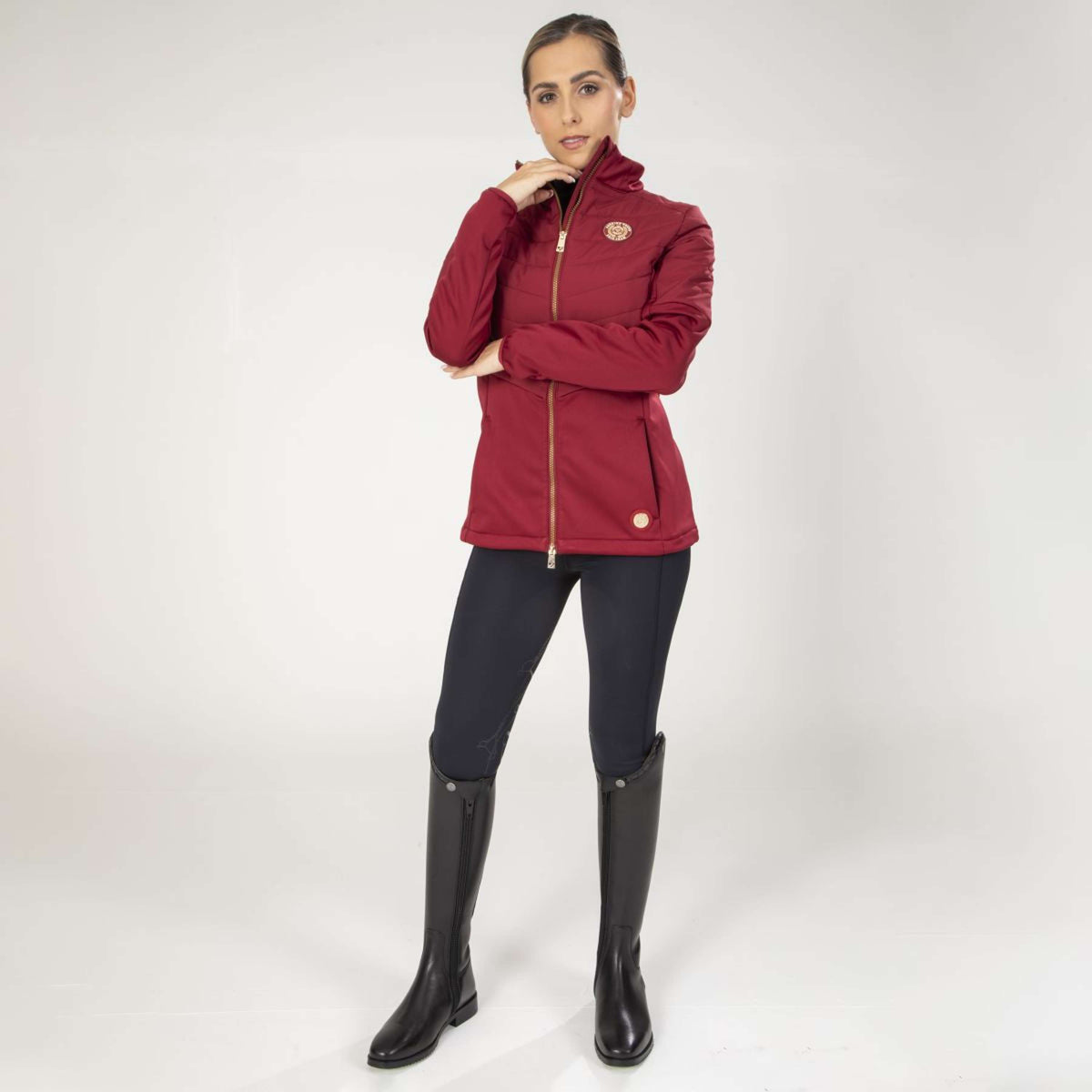 Aubrion Jacket Team Insulated Red