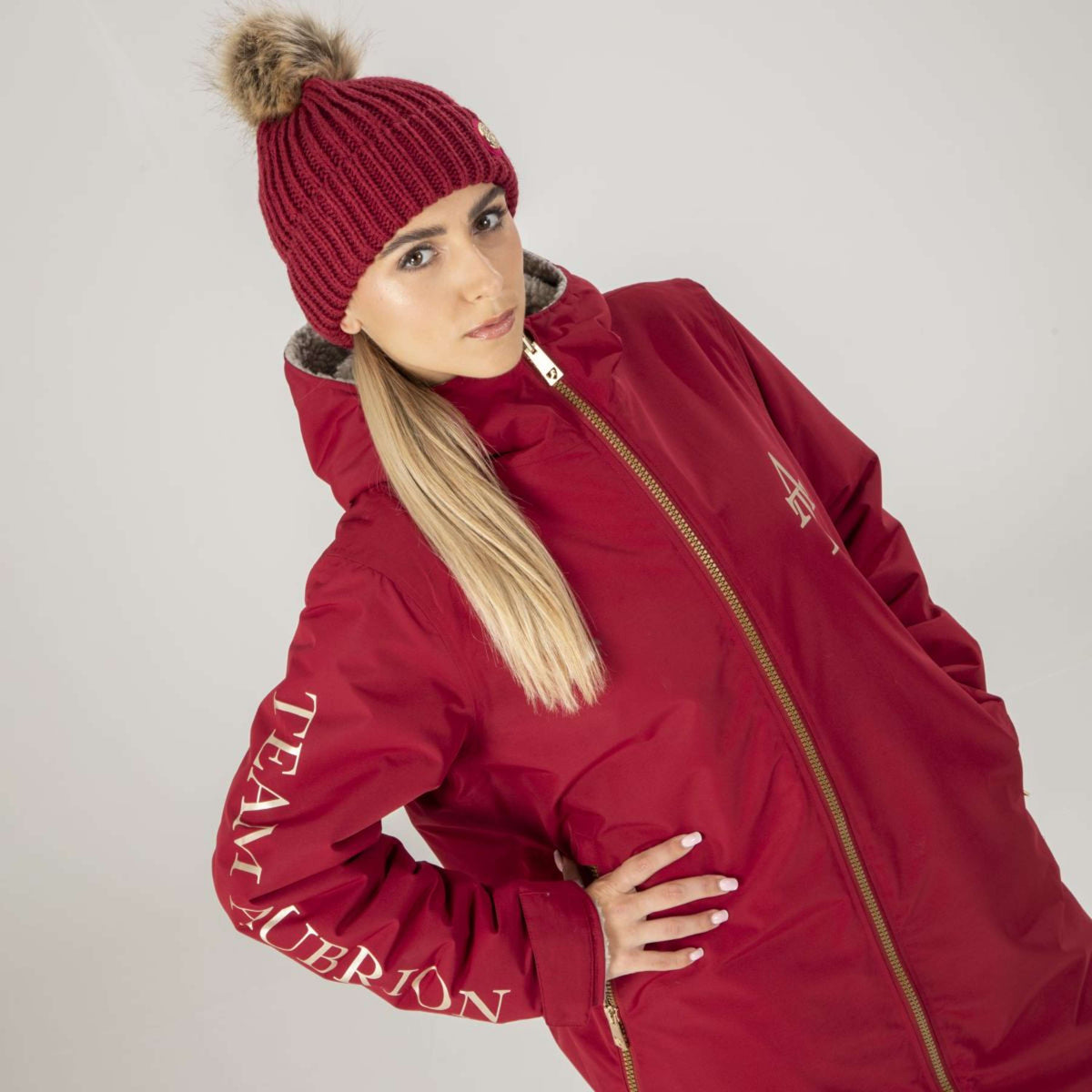 Aubrion Jacket Team All Weather Red