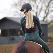 Aubrion Riding Legging Team Winter Green