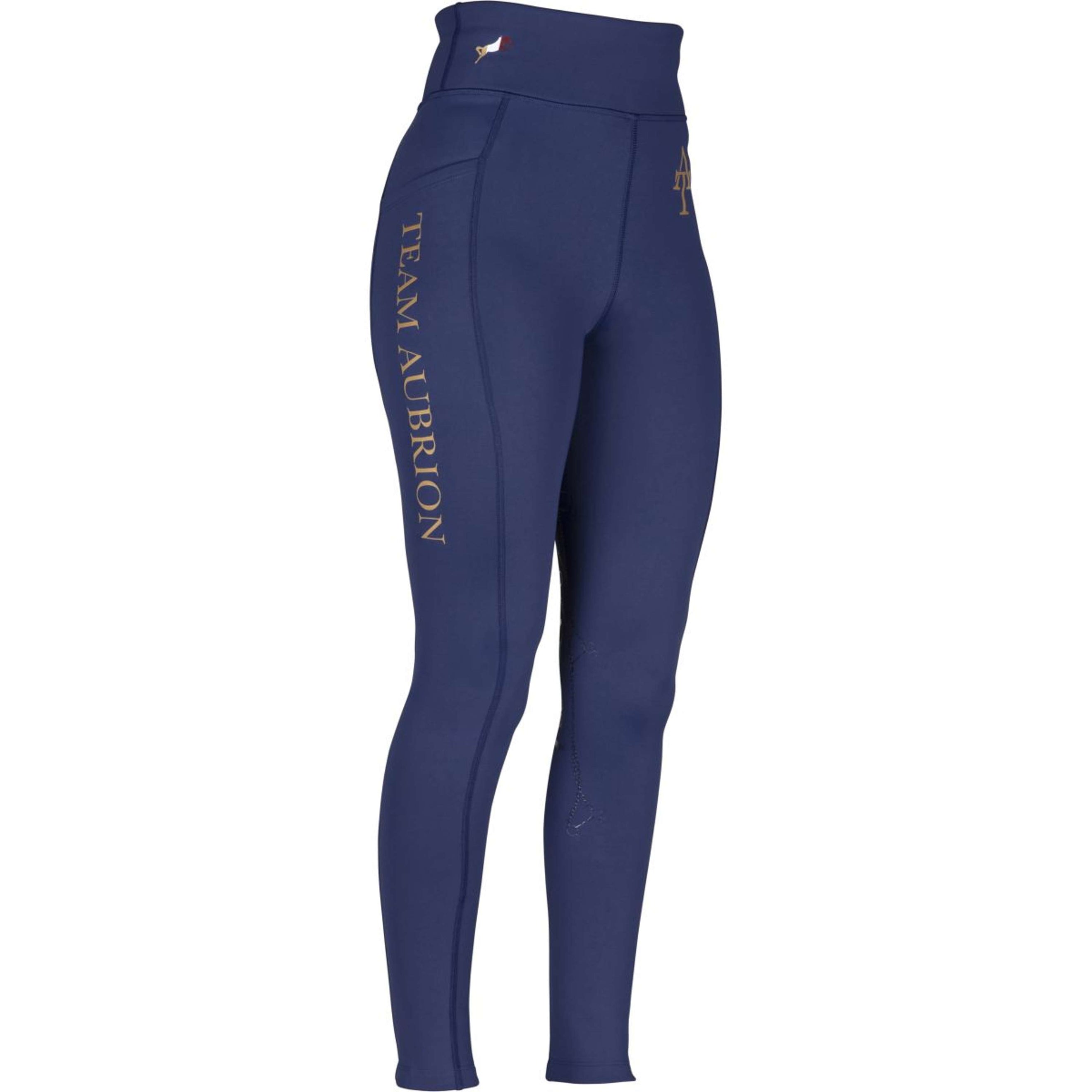 Aubrion Riding Legging Team Winter Navy