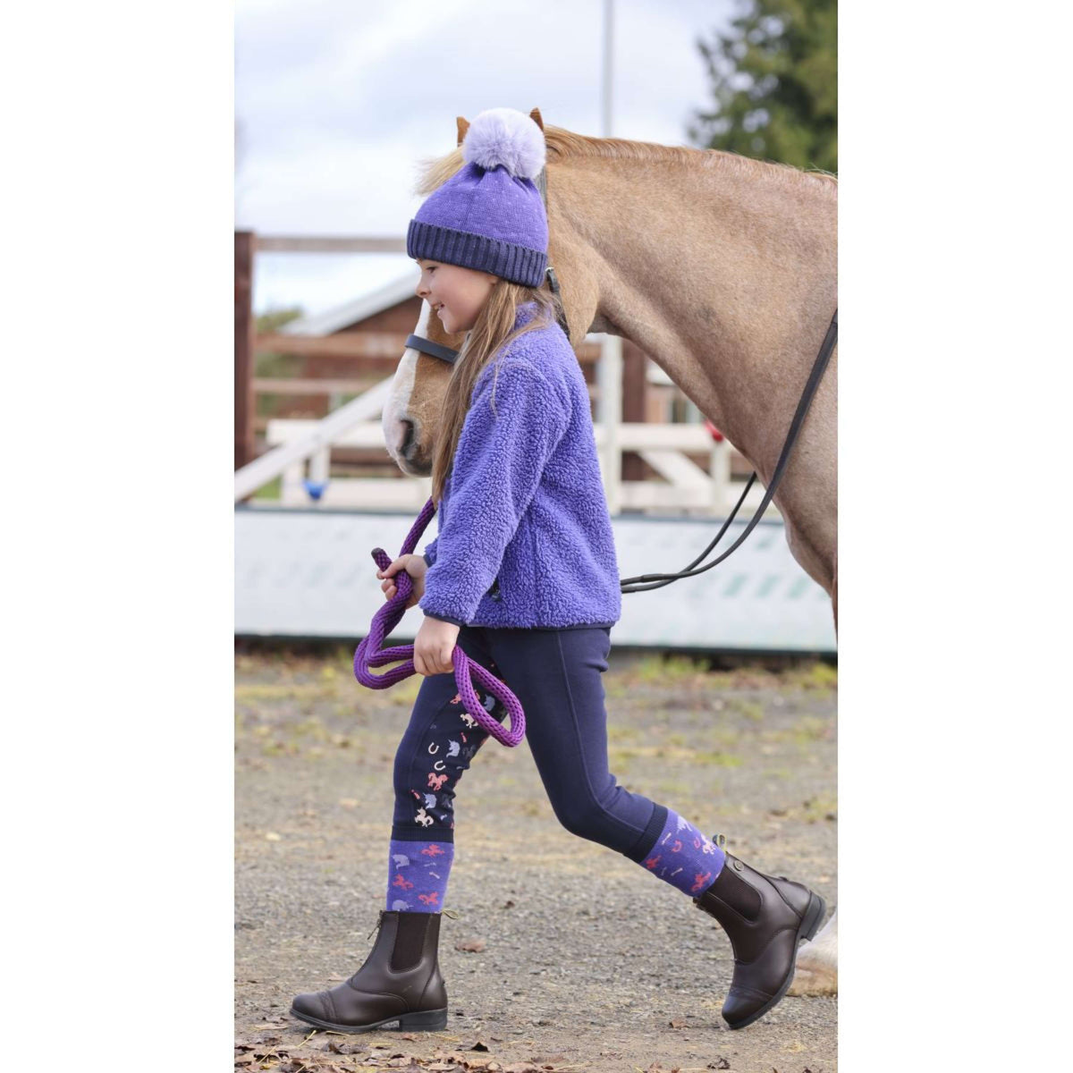 Tikaboo by Shires Riding legging Unicorn