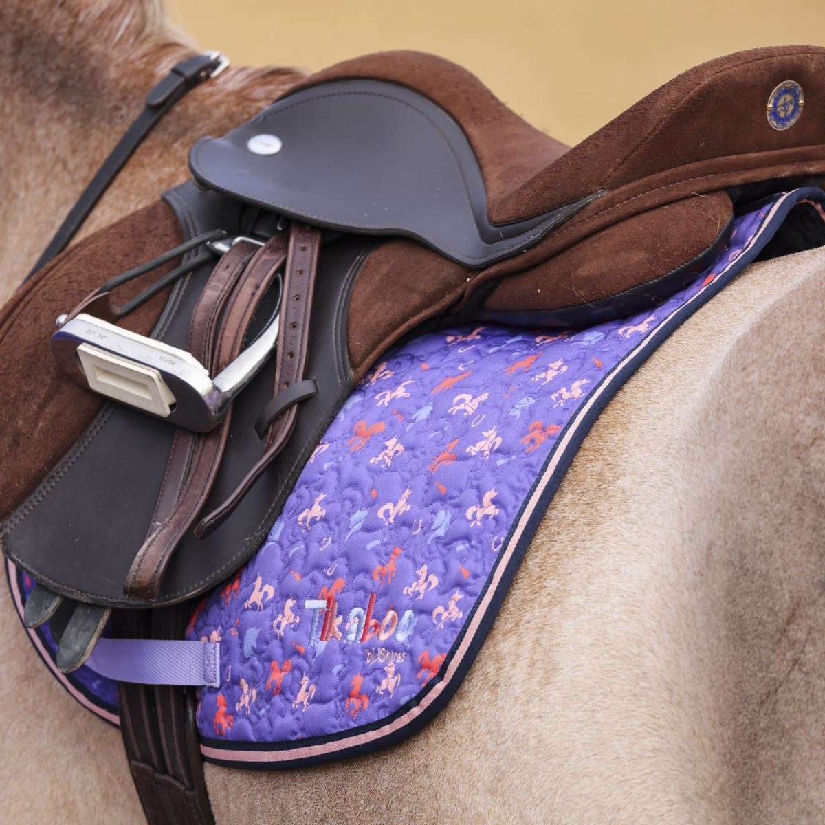 Tikaboo by Shires Saddlepad Unicorn