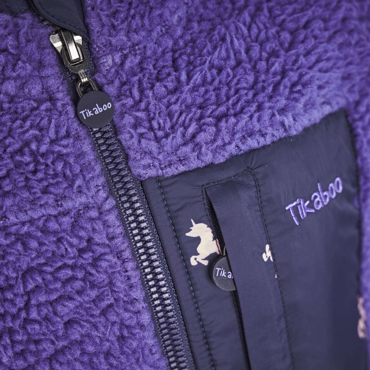 Tikaboo Zip-Hoodie Unicorn