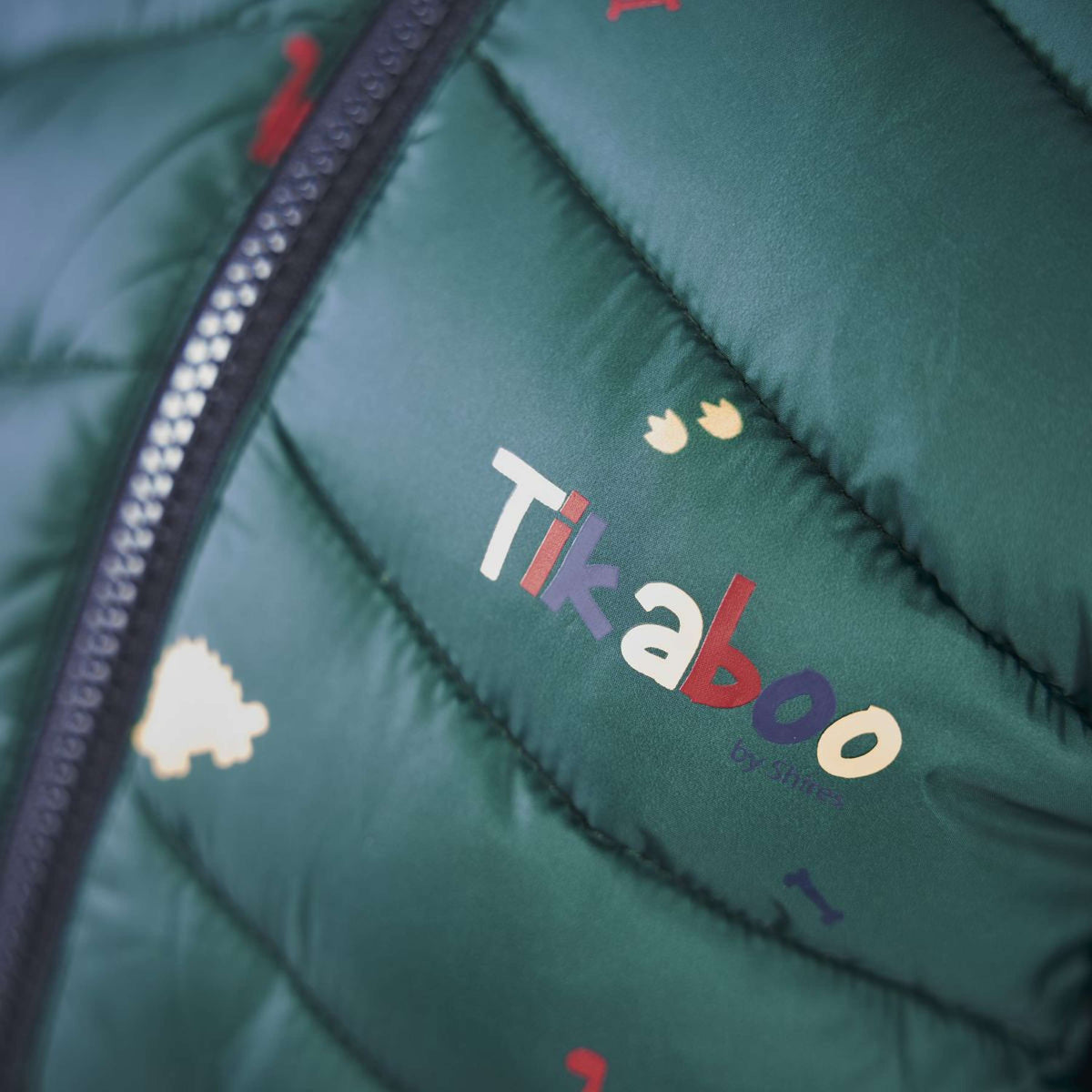 Tikaboo Jacket padded Dinosaur Print