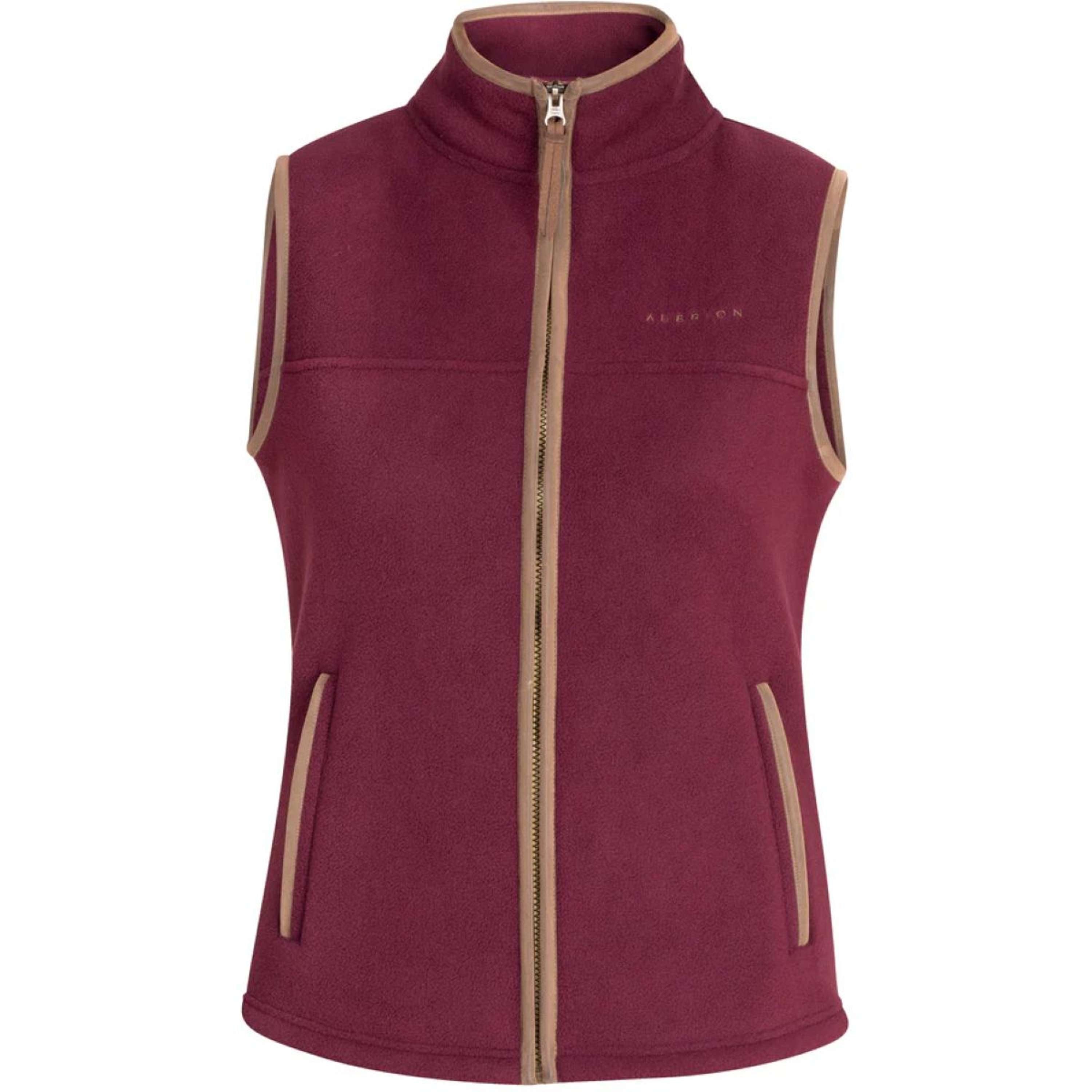 Aubrion by Shires Bodywarmer Original Fleece Men Maroon