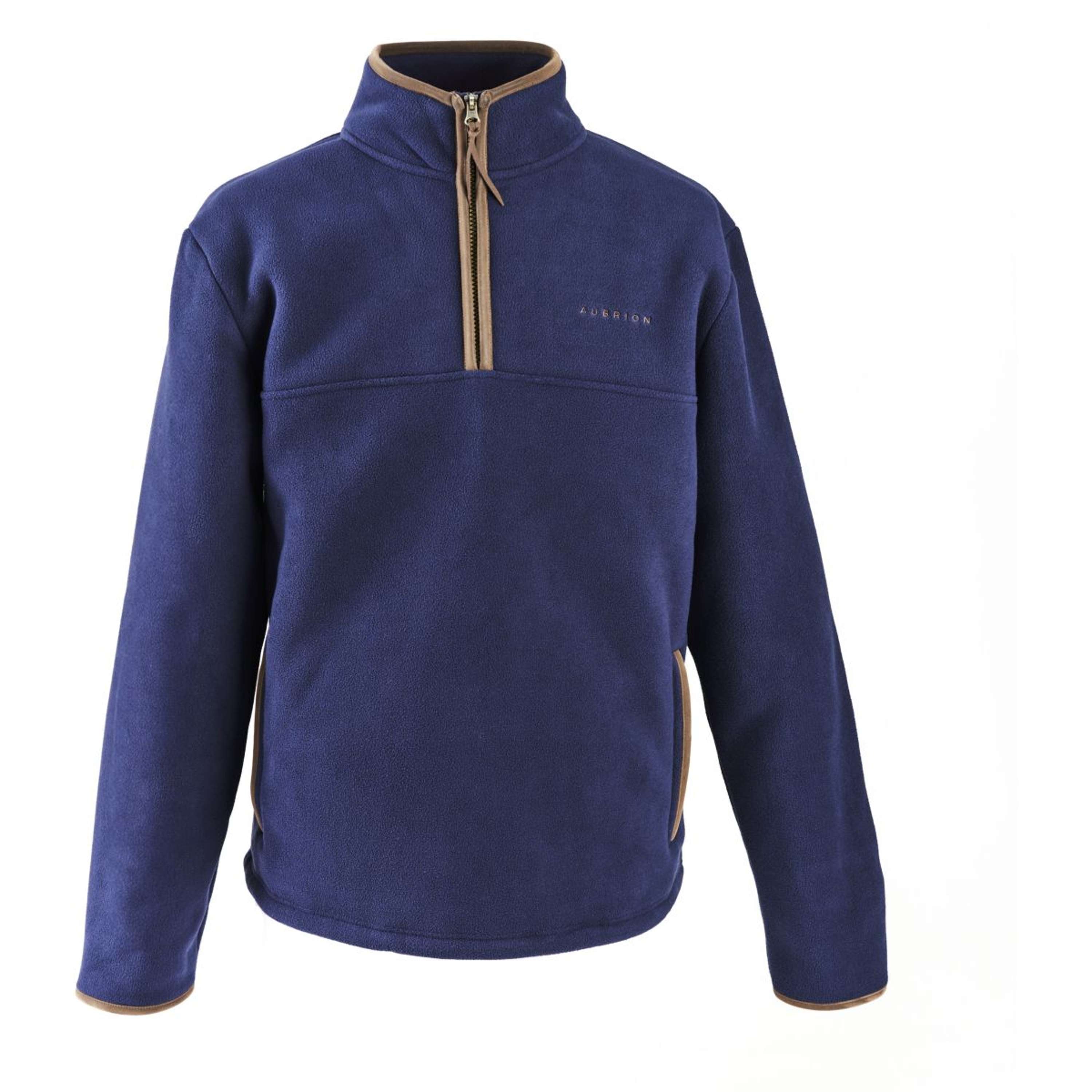 Aubrion by Shires Sweater Original Fleece Men Navy