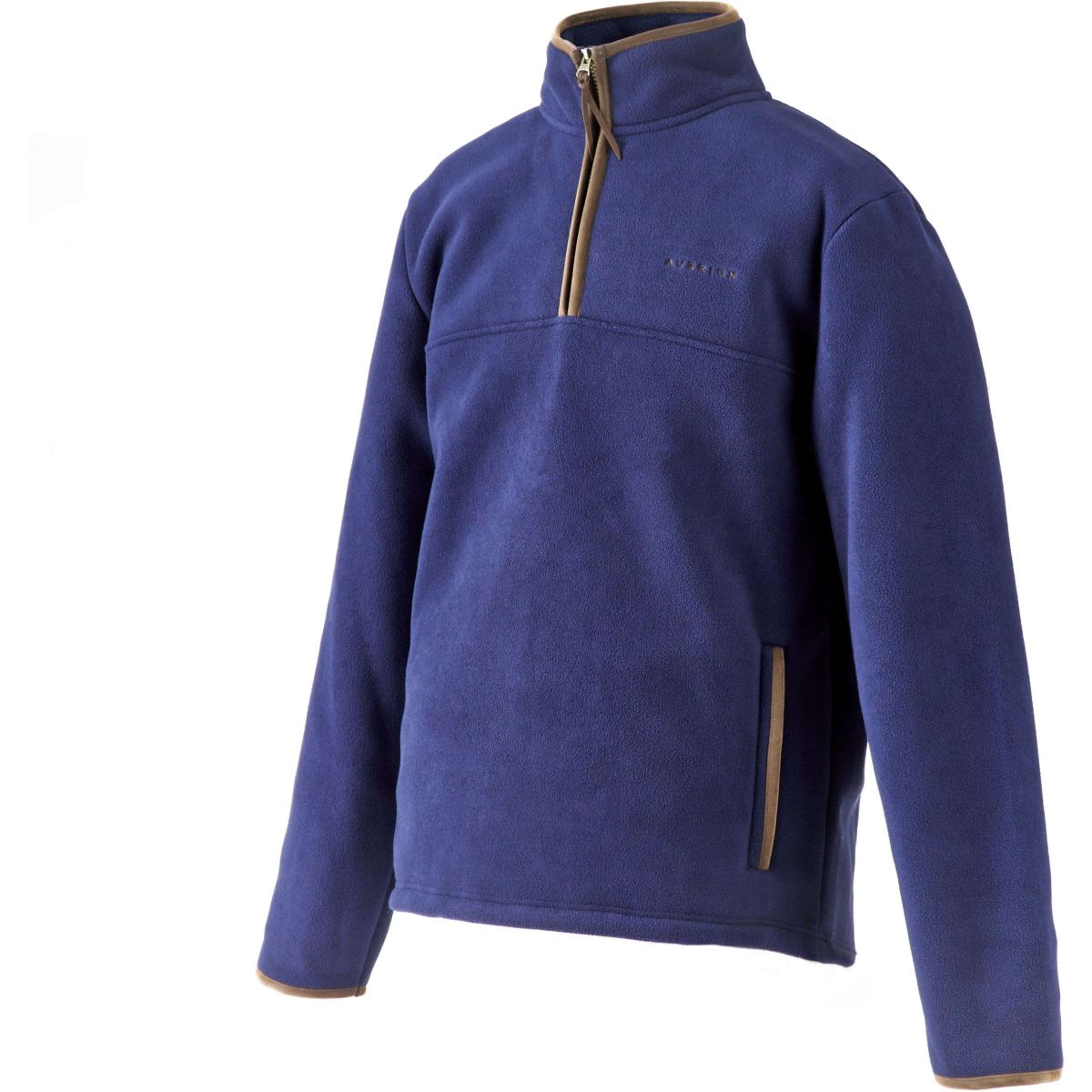 Aubrion by Shires Sweater Original Fleece Men Navy