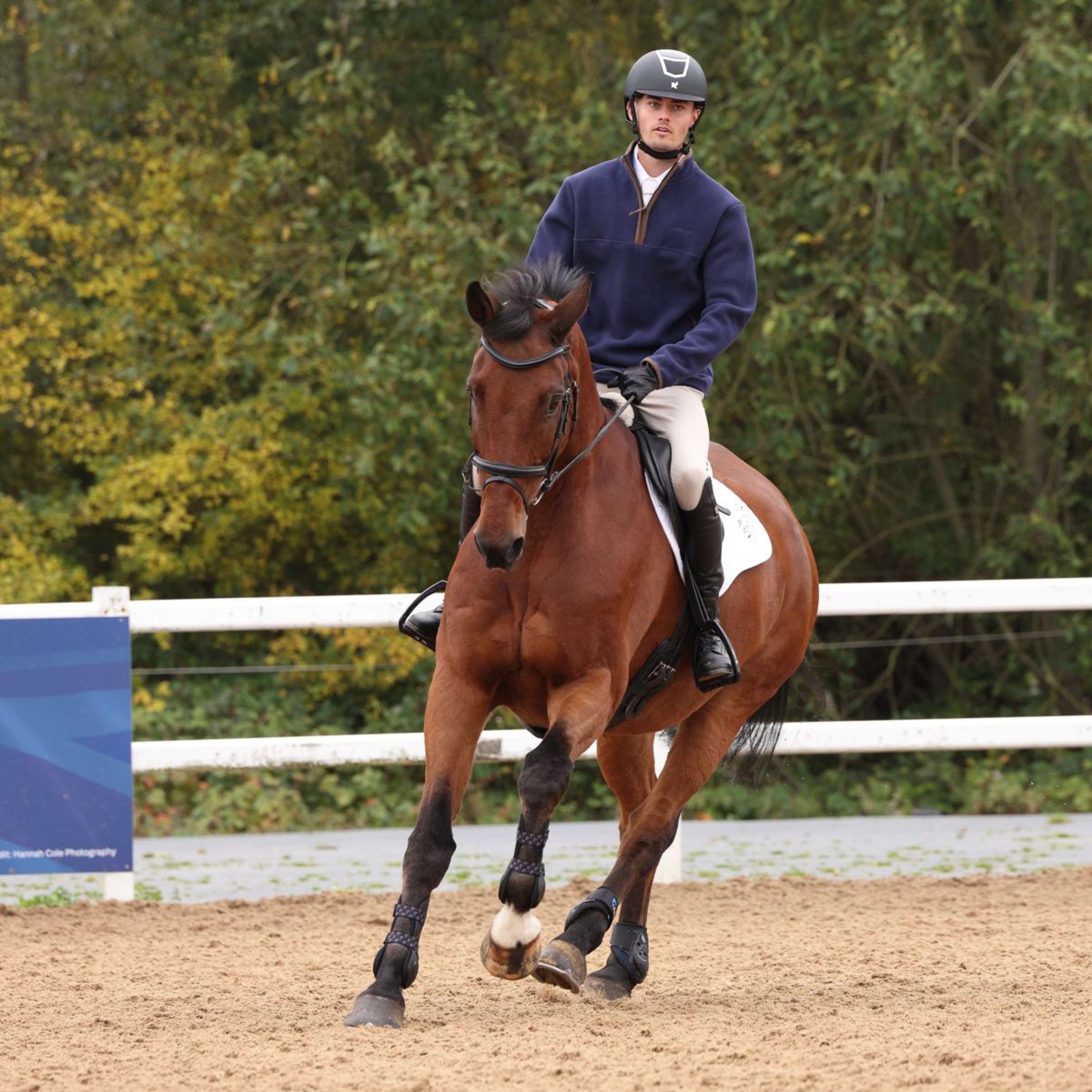 Aubrion by Shires Sweater Original Fleece Men Navy