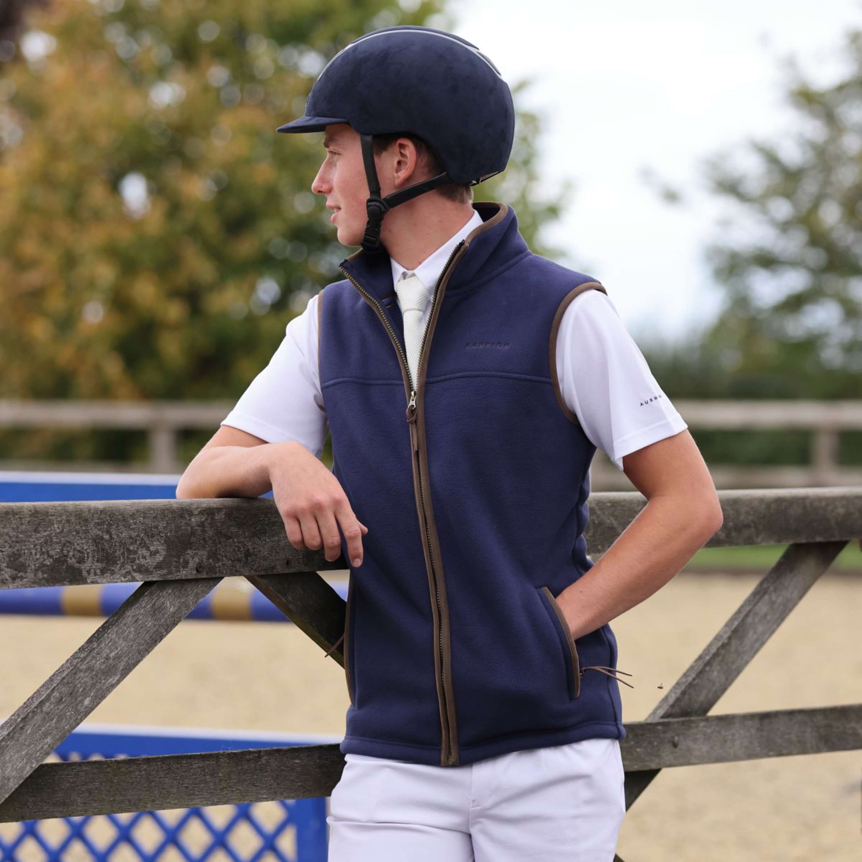 Aubrion by Shires Bodywarmer Original Fleece Men Navy