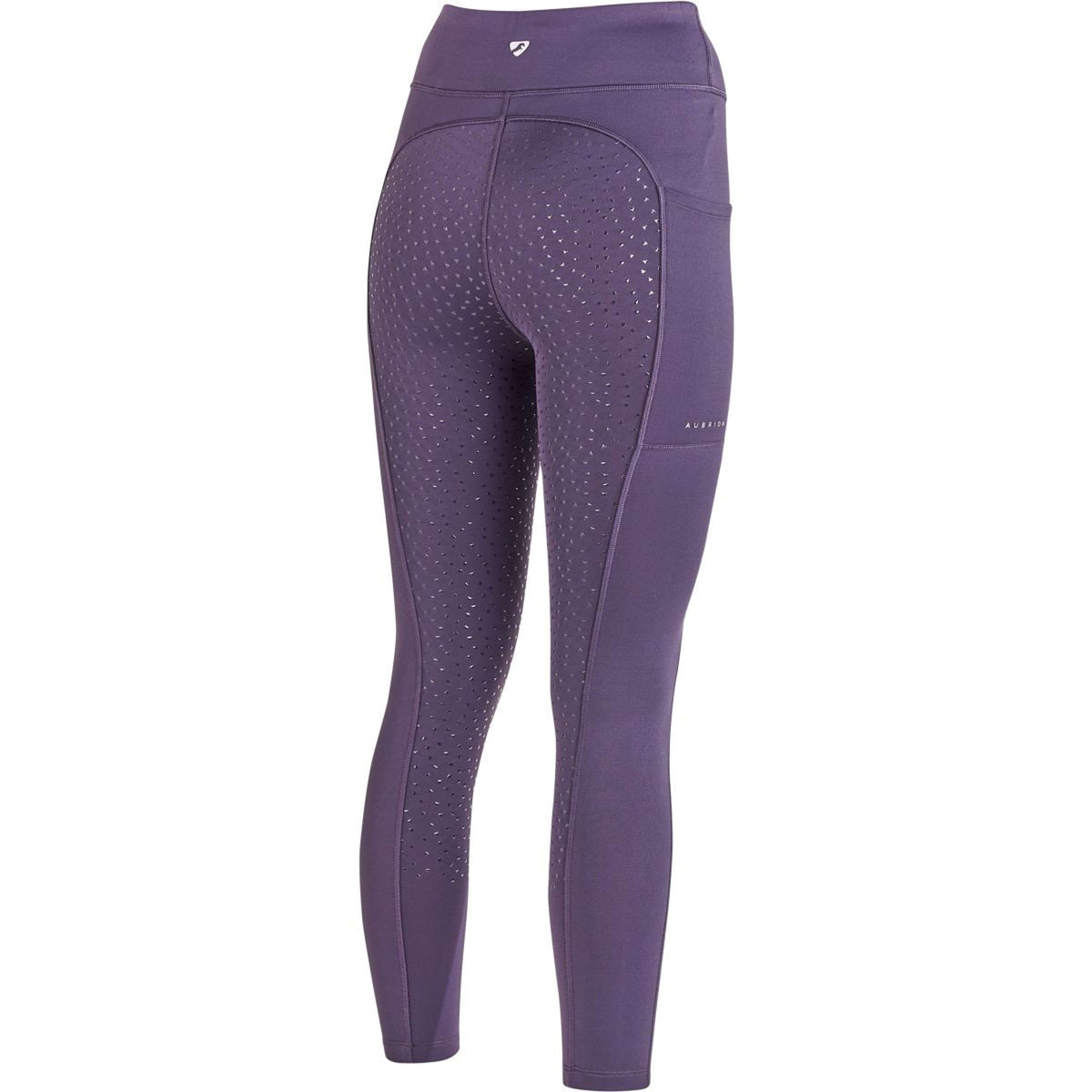 Aubrion Riding Legging Shield Winter Purple