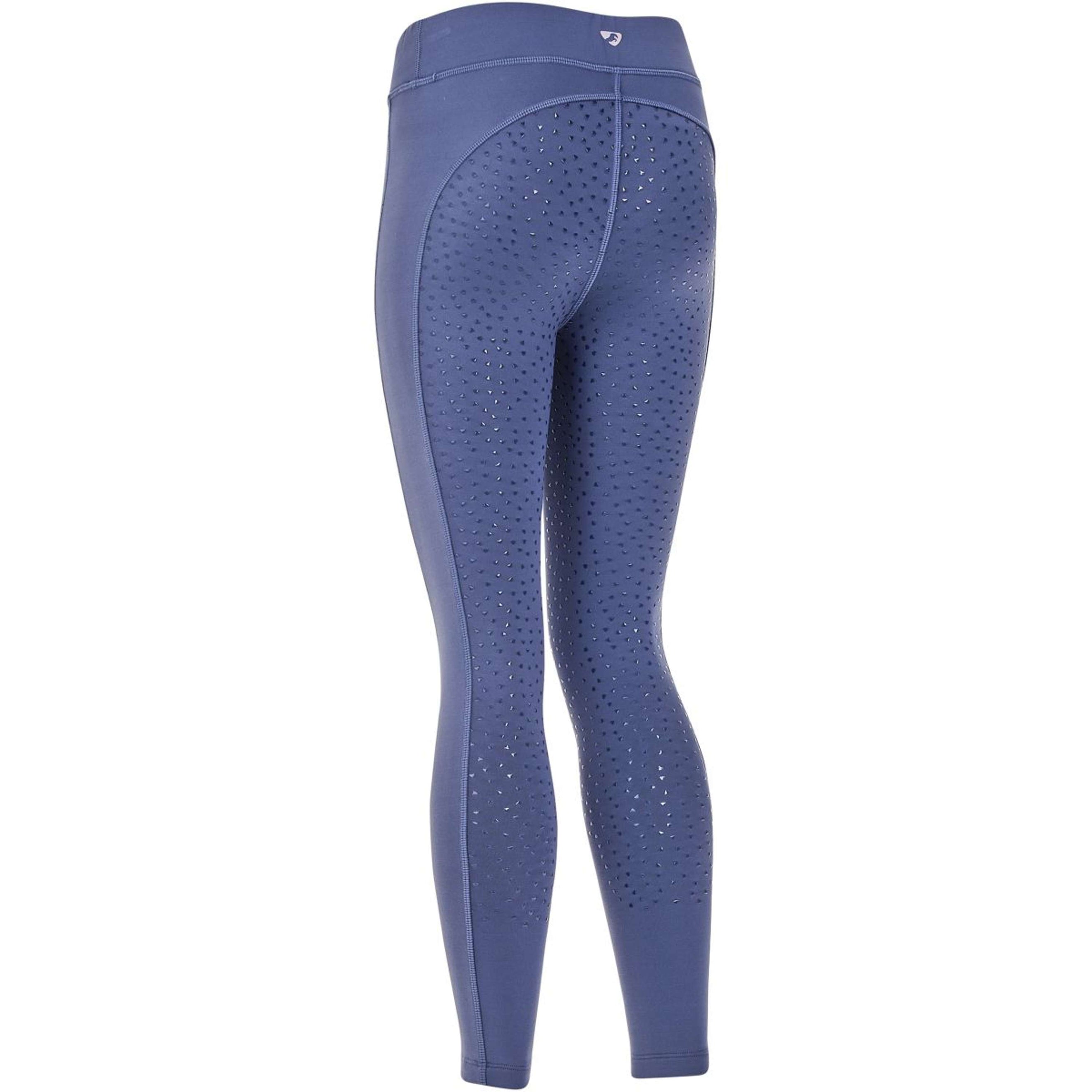 Aubrion Riding Legging Shield Young Rider Blue