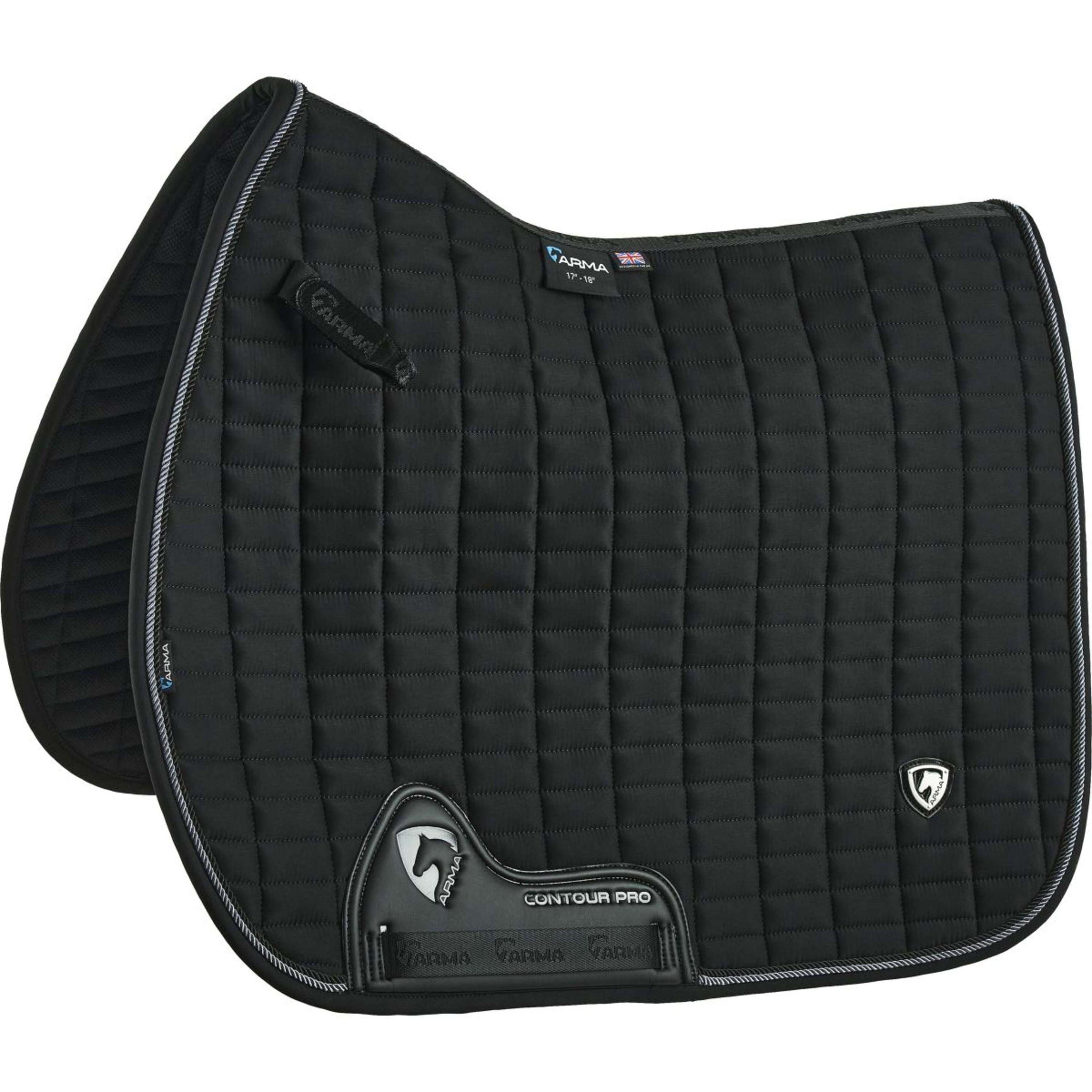 Arma by Shires Saddlepad Classic General Purpose Black