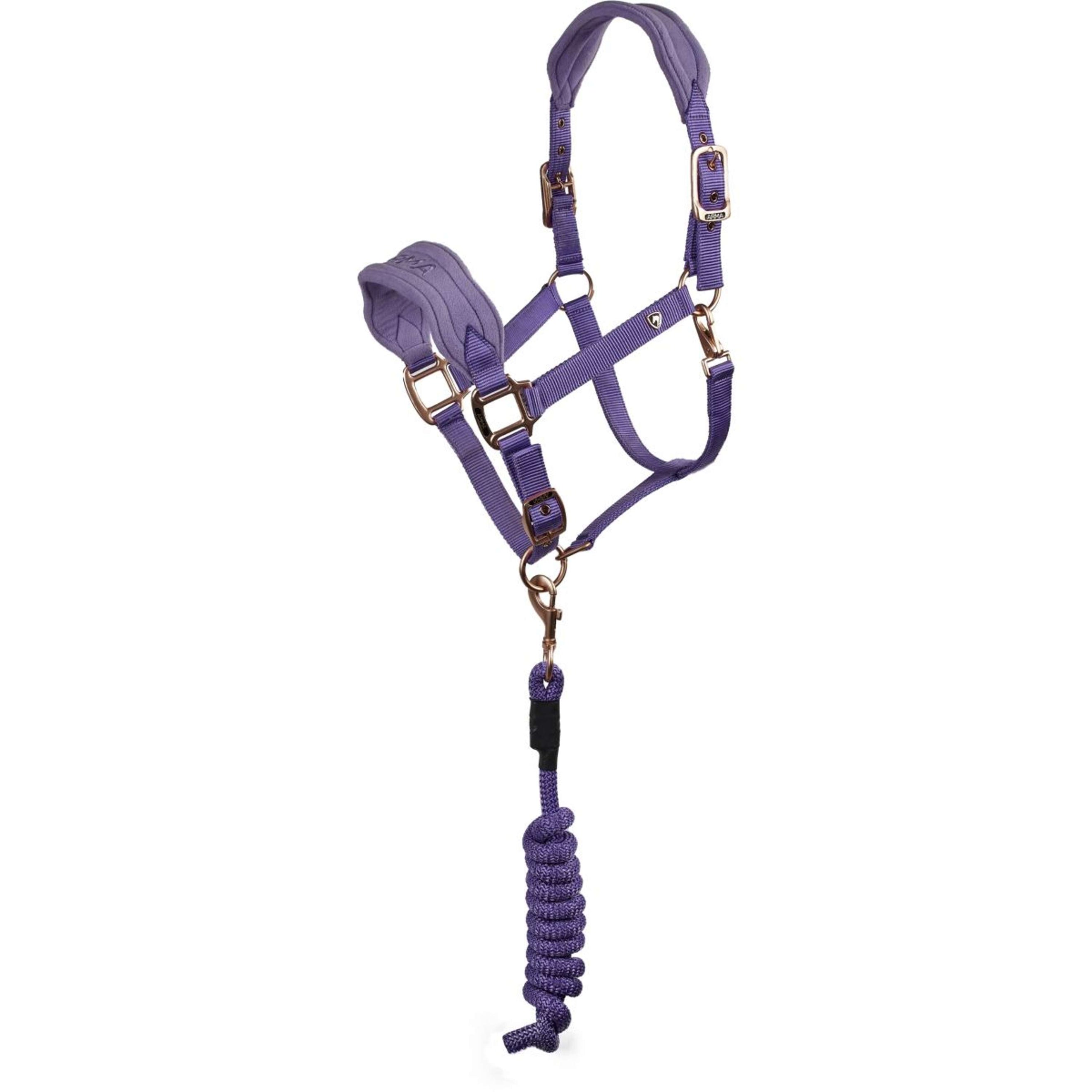 Arma by Shires Head Collar Set Comfy Lavender