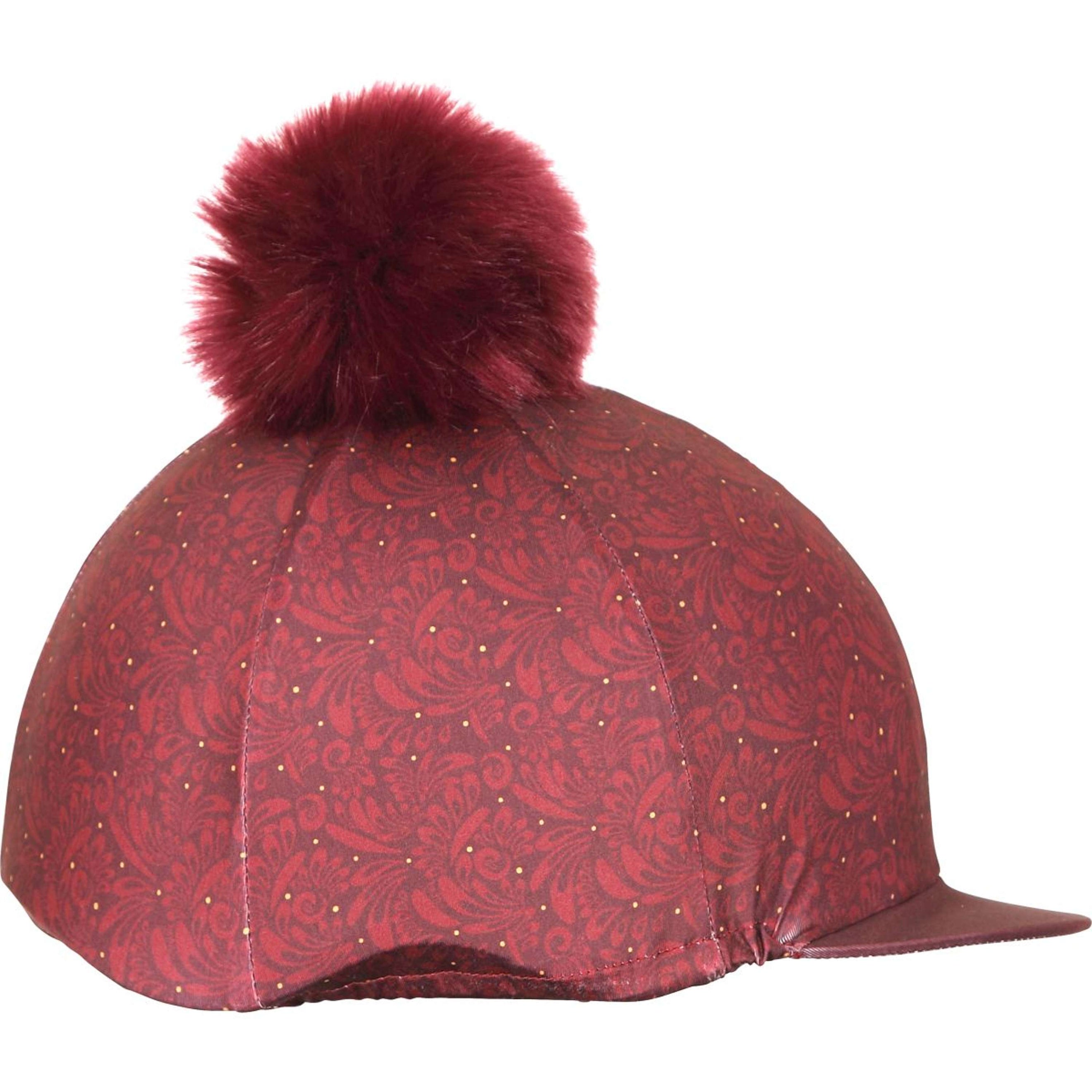 Aubrion Hat Cover Hyde Park Red Paisley