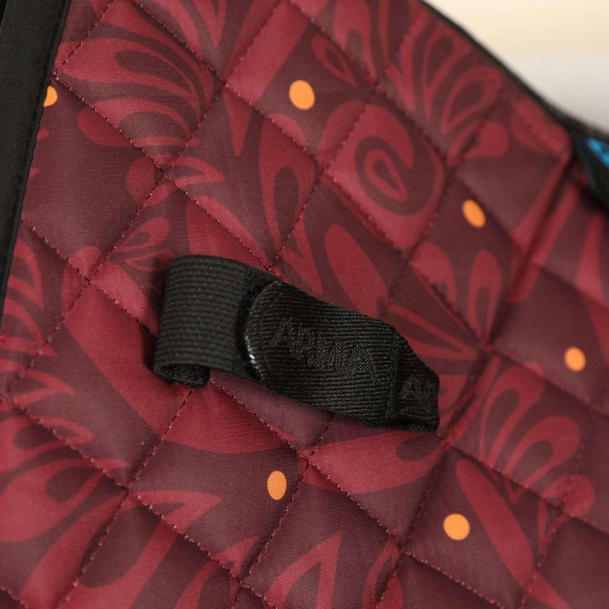 Arma by Shires Saddlepad Hyde Park Red Paisley