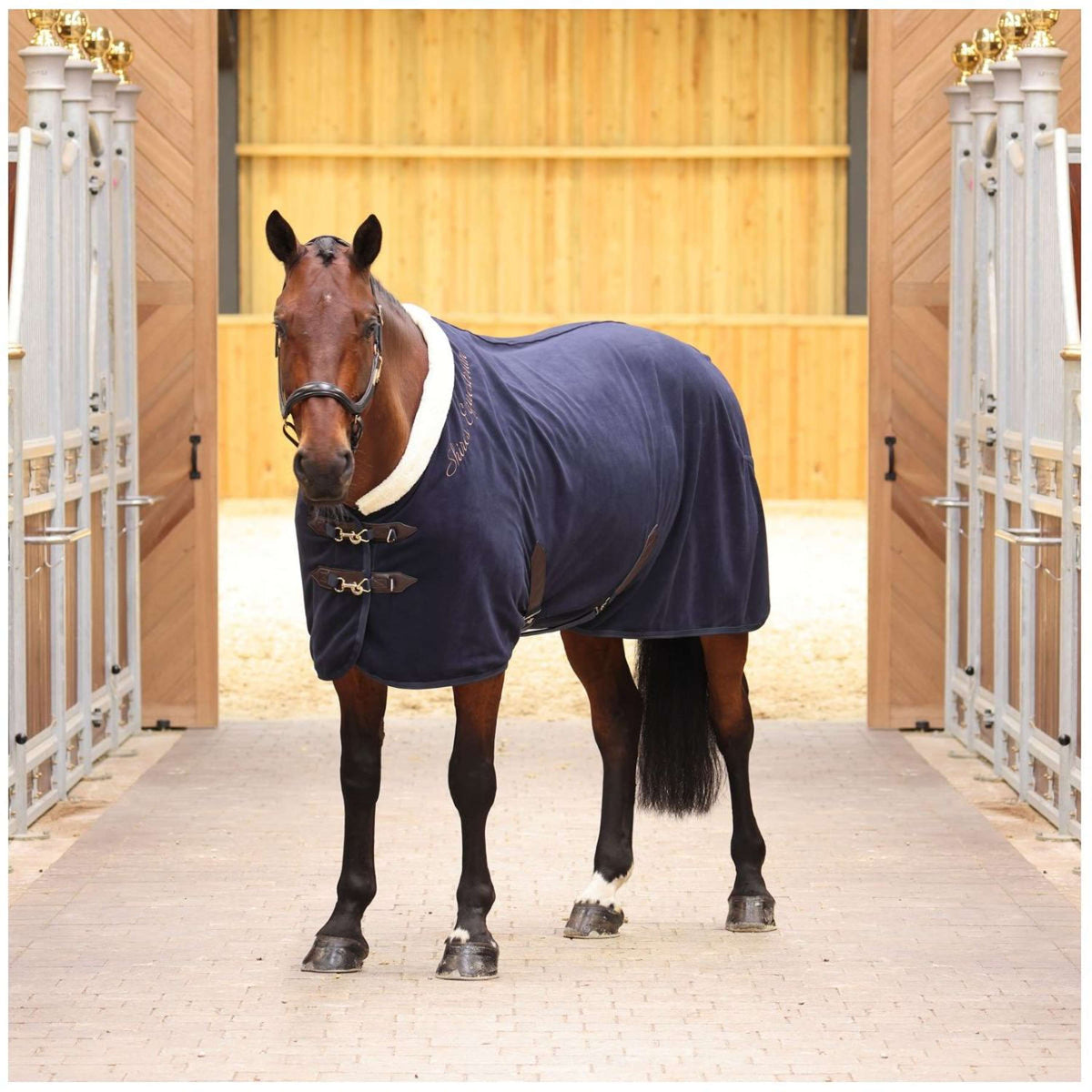 Shires Fleece Rug Deluxe Navy