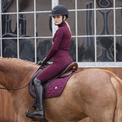 Aubrion Riding Legging Eltar Full Grip Black Cherry