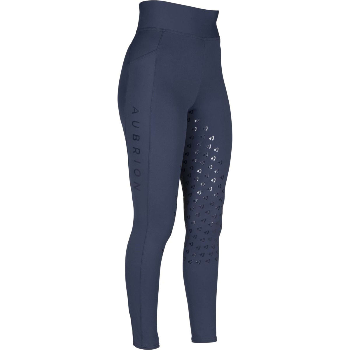 Aubrion Riding Legging Eltar Full Grip Navy