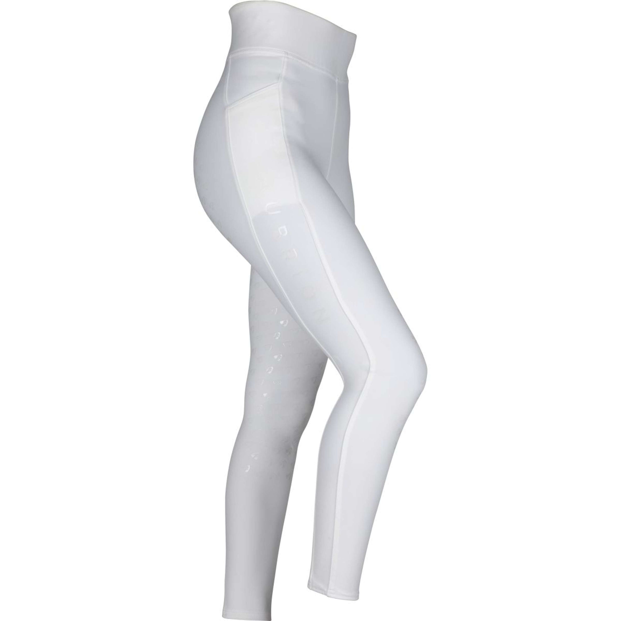 Aubrion Riding Legging Eltar Full Grip White