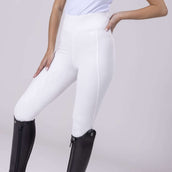 Aubrion Riding Legging Eltar Full Grip White