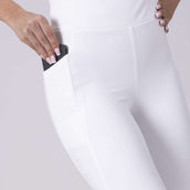 Aubrion Riding Legging Eltar Full Grip White